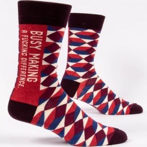 Busy Making a F*****g Difference Socks
